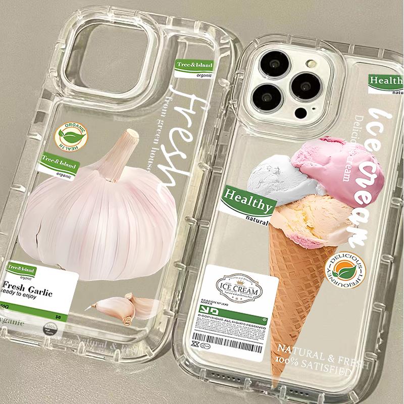 Creative Design Phone Case For IPhone 17 16 15 14 13 12 11 Pro Max XS X XR 8 7 Plus SE 2020 Shockproof Silicone Cover