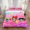 3pcs Powerpuff Girls Bedding Set. Soft and Comfortable with No Core Included (1x Duvet Cover + 2x Pillow Covers) Yy251031031