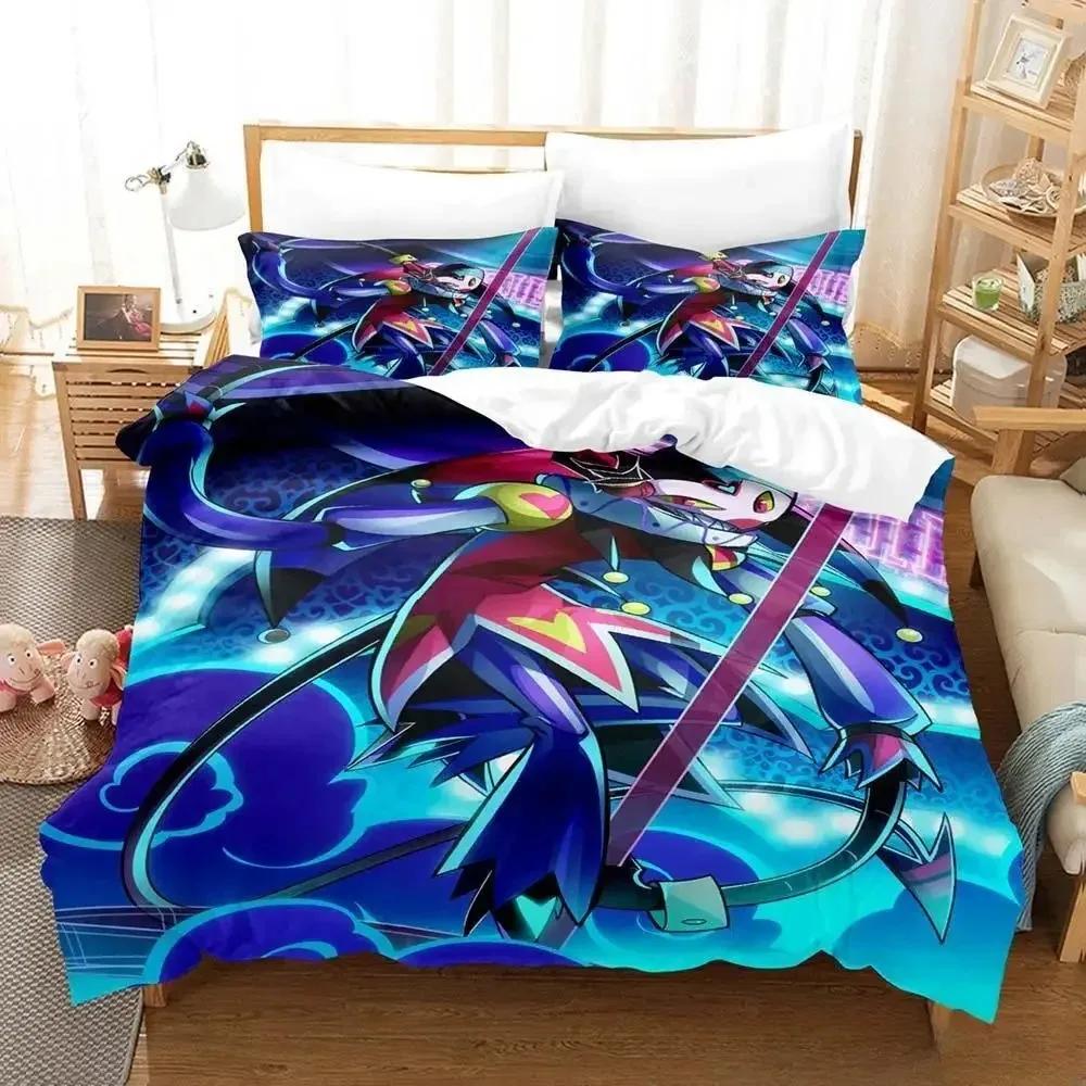 Comforter 3D Print Fizzarolli Boss Bedding Set Single Twin Full Queen King Size Bed Set Adult Kid Bedroom S Anime Game Bed