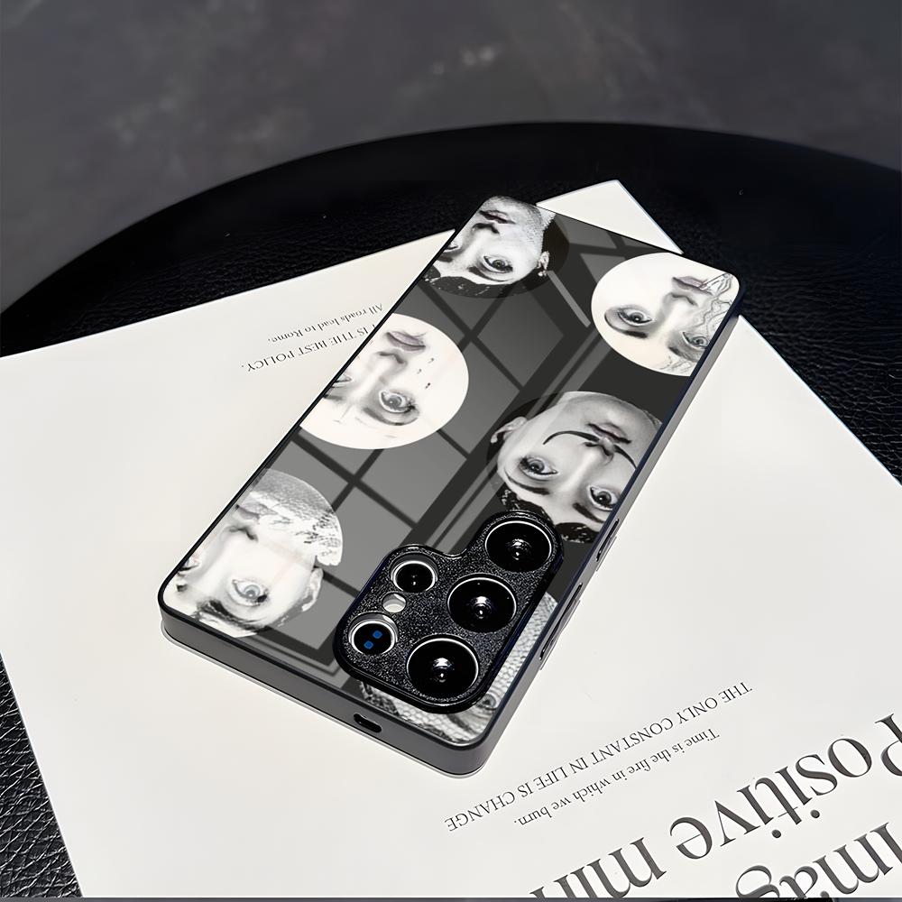 Face Art Fornasettie Phone Case For Samsung S 25 24 23 22 21 Ultra 10 Plus A16 Pro Fe 20 Note 34 S30 Shockproof Phone Case