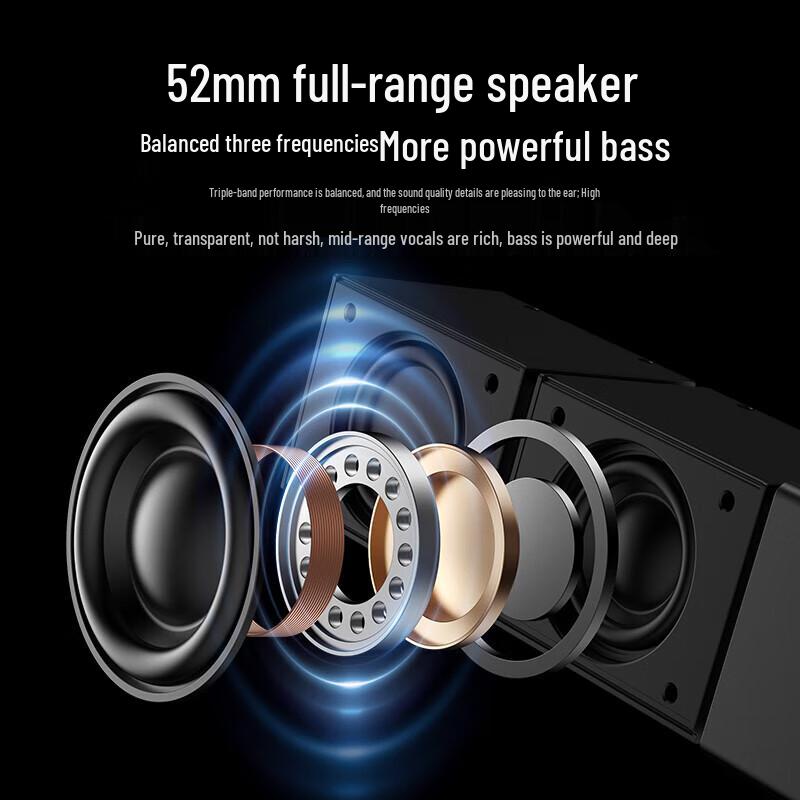 Philips SPA5600 Bluetooth Gaming & Desktop Soundbar Speaker