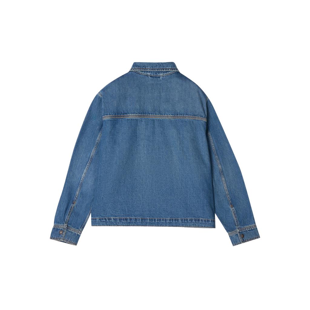 Levis American Vintage Minimalist Casual Commuter Style Classic Design Versatile High-End Denim Jacket Unisex Jackets 005BL-0002