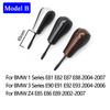 3 Colori Auto Auto Nero Fibra di Carbonio Pomello Leva Cambio Ricambio Per BMW 1 3 5 7 X3 X5 Z3 Z4 E81 E82 E85 E90 E91