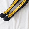 Hühnerfüße Strümpfe Damen Baumwolle Lange Socken Lustige Cartoon Hühnerbein Klaue 3D Druck Über Knie Socken