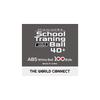 [The] World Connect Table Tennis Balls TWC School Training Balls 40+ 100 Balls DV010 White