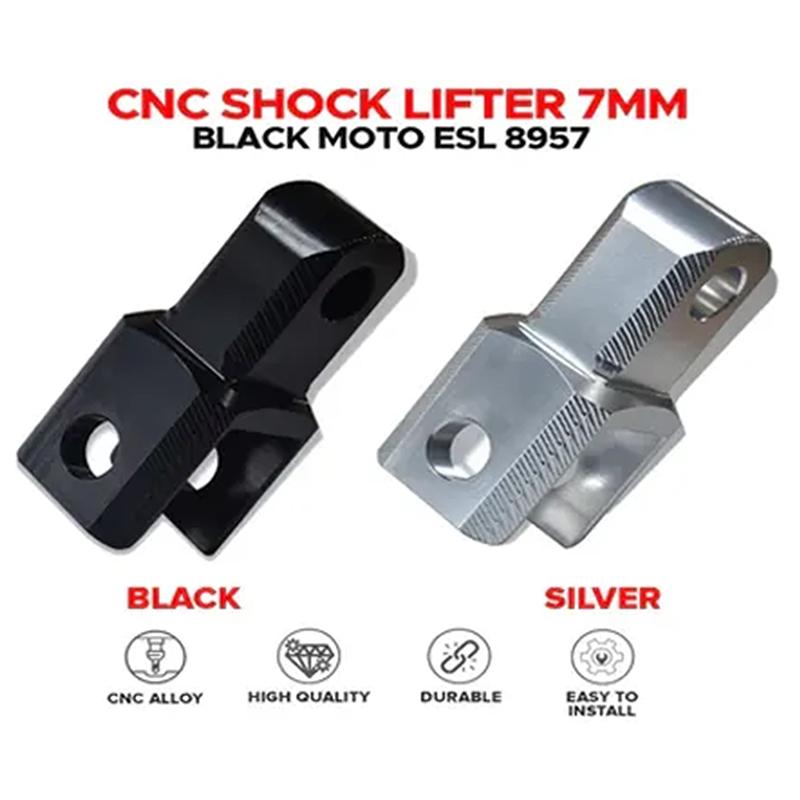 7MM Alloy Shock Lifter CNC Extension ESL 8957 Motorcycle Suspension Height Adjuster Suitable for Modified Motorcycles