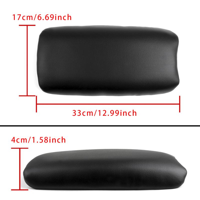 Artudatech Black Leather Armrest Centre Console Lid For Honda CIVIC 2006-2009 Car Accessories 2007 2008