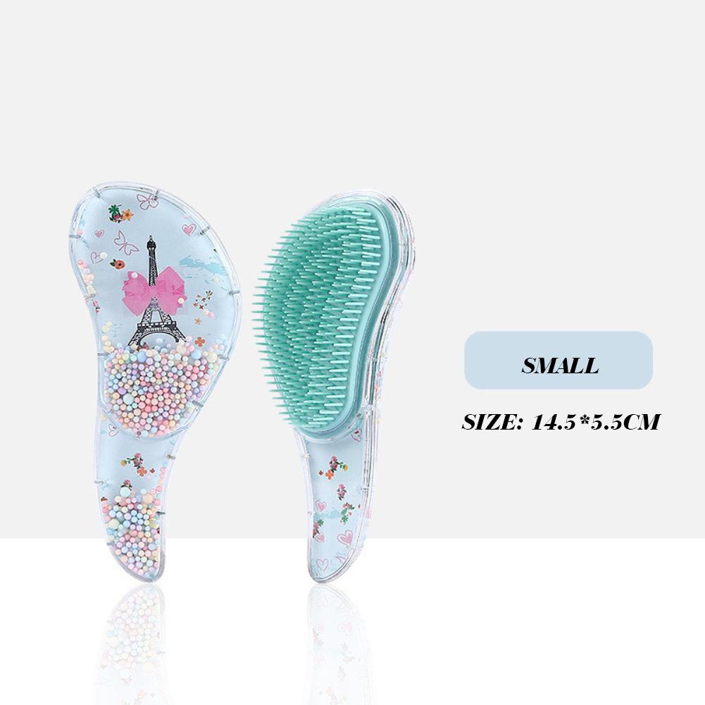 

Детская щетка для волос, высококачественная массажная расческа с защитой от узлов, милая парикмахерская расческа с героями мультфильмов, маленькая расческа для ухода за волосами