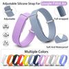Premium Adjustable Silicone Strap for Google Fitbit Air Soft Rubber Replacement Bracelet Accessories Sport Loop Wristband Correa