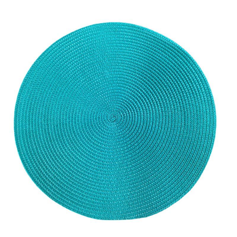 Hand-Woven Multi-Color Placemat: Insulated, Disposable, Decorative Coaster Mat
