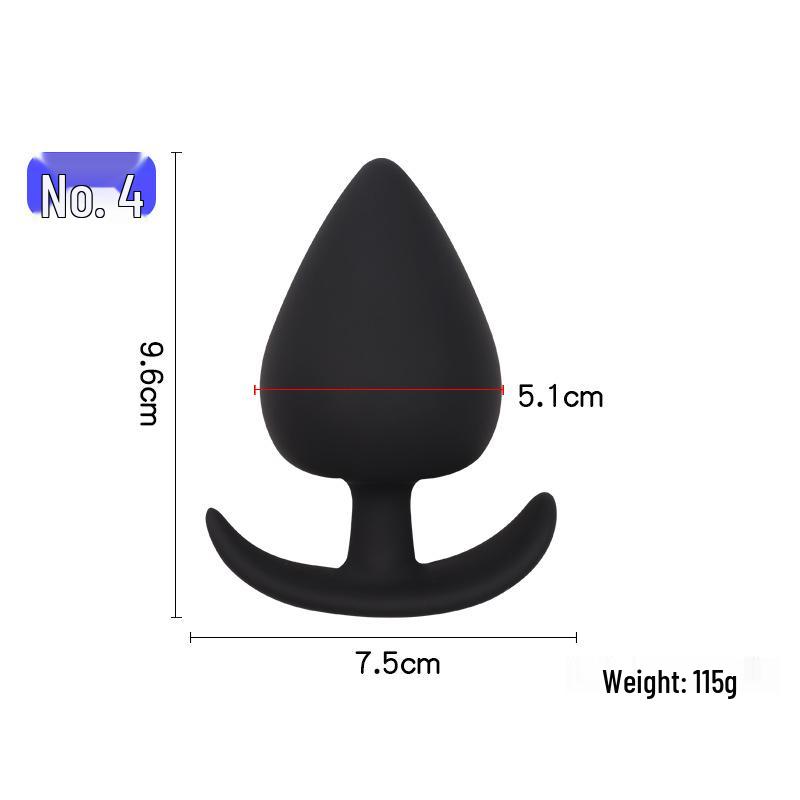 Silikon Pfirsich Analplug: Diskretes Tragen, Spaß im Garten, Selbstbefriedigung, SM-Spiel, Dehnung & Vorspiel Erwachsenenspielzeug