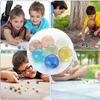 Beads Marble Run 16mm Bouncing Ball Glass Marbles Luminous Glass Ball Pinball Machine Small Marbles