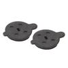 2pcs Scooter Brake Pads Shock Absorption Momentary Braking Scooter Braking Force Disc Brake Pads for Xiaomi NIU KQi3 Pro