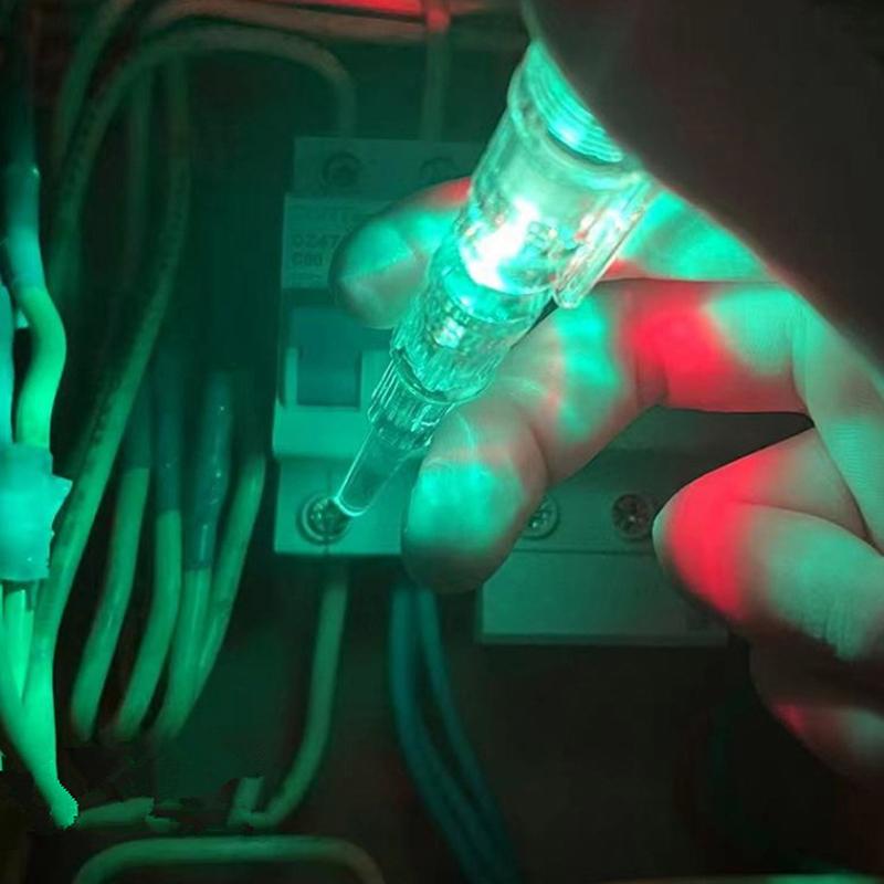 Voltmeter Power Detector Electrical Screwdriver Indicator Intelligent Voltage Tester Pen AC Non-contact Induction Test Pencil