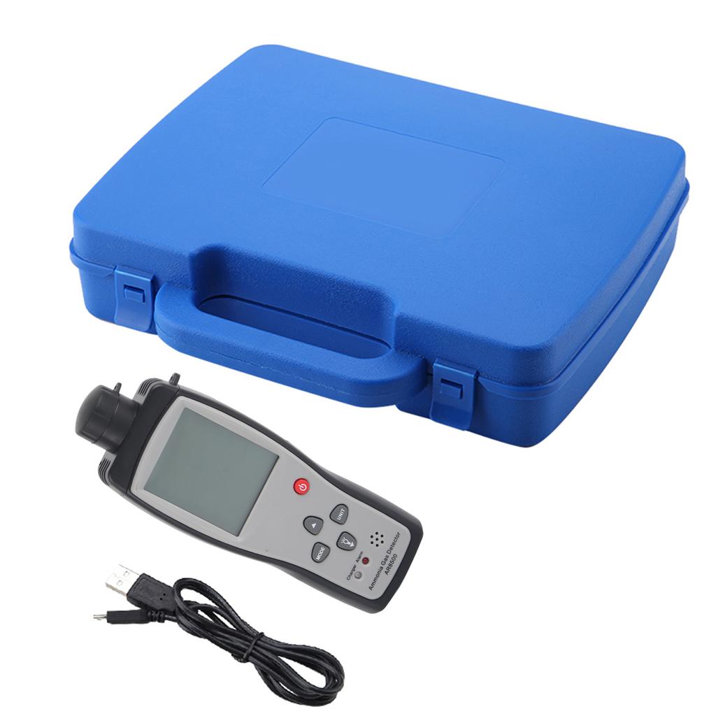 SMART SENSOR AR8500 Ammonia Detector Gas  3 Tester Monitor with Acoustic Optical Double Alarm 0‑100PPM 100-240V