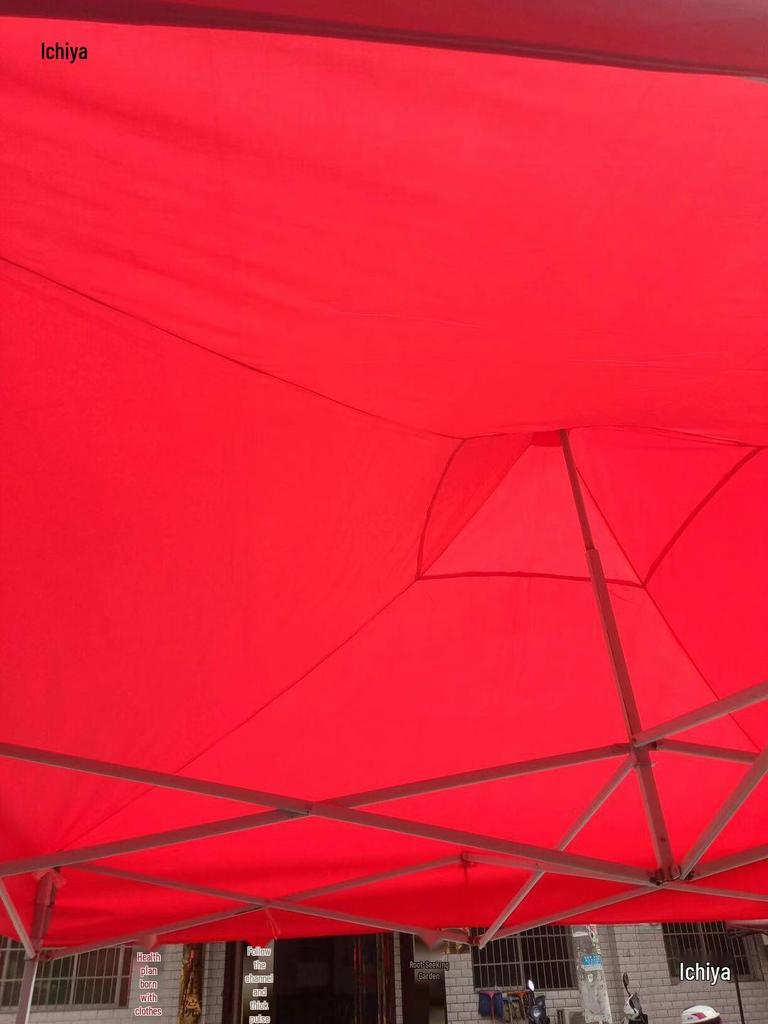 Pogrubiony kwadratowy baldachim namiotowy: Czteronogowy Parasol Słoneczny i Wodoodporny Markiza do Użytku Zewnętrznego