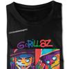 Tricouri Gorillaz de calitate, tricou pentru bărbați, mărime mare, tricouri negre, fitness, tricouri normale, vânzare fierbinte, tricouri din bumbac pentru bărbați