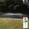 1/2" Impact Type Refracted Nozzles and 20cm Brackets 360 Degree Automatic Scattering Garden Lawn Irrigation Sprinklers 5/10Pcs