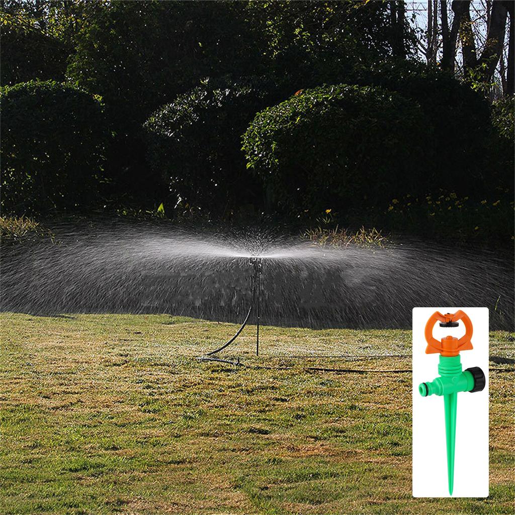 1/2" Impact Type Refracted Nozzles and 20cm Brackets 360 Degree Automatic Scattering Garden Lawn Irrigation Sprinklers 5/10Pcs