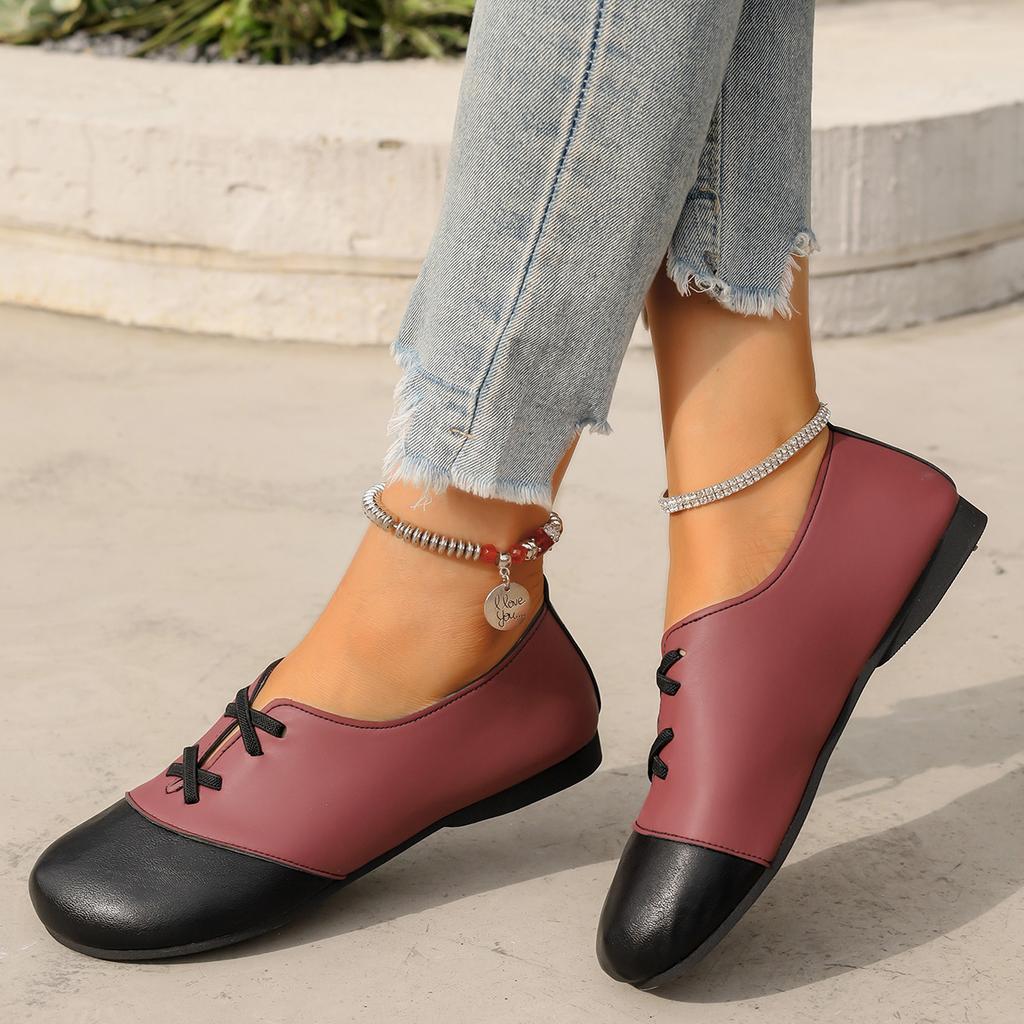 Fashion Women Flats Shoes Spring Autumn New Trend Flat Loafers Shoes Woman Casual Round Toe Comfortable Sneakers Women Zapatos De Mujer