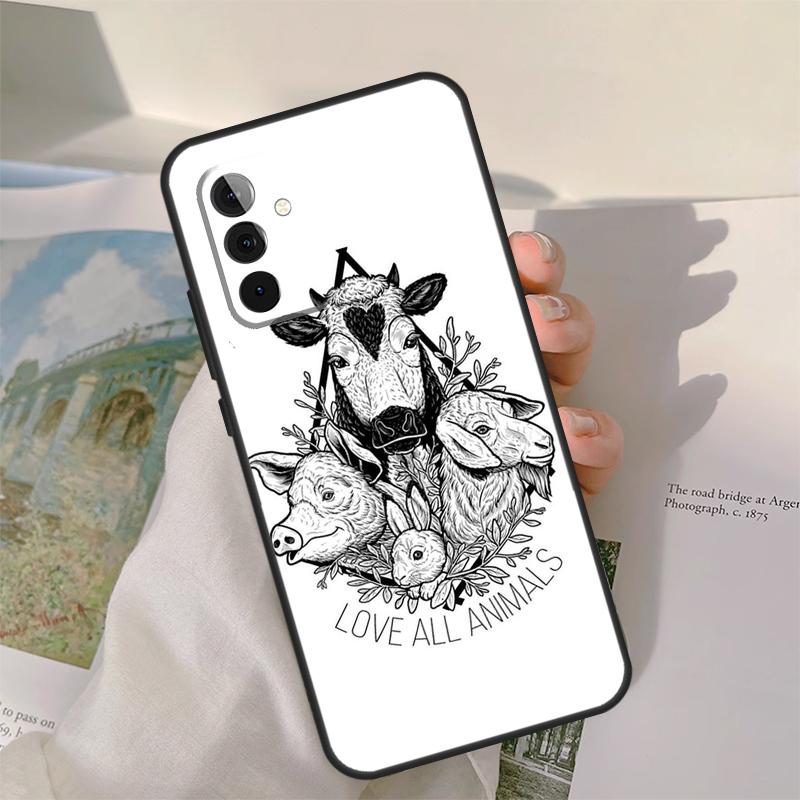 

Vegan Inspiration Case For Samsung Galaxy A13 A33 A53 A34 A54 A14 A15 A16 A26 A36 A56 A12 A32 A52 A06 A35 A55 Samsung A56