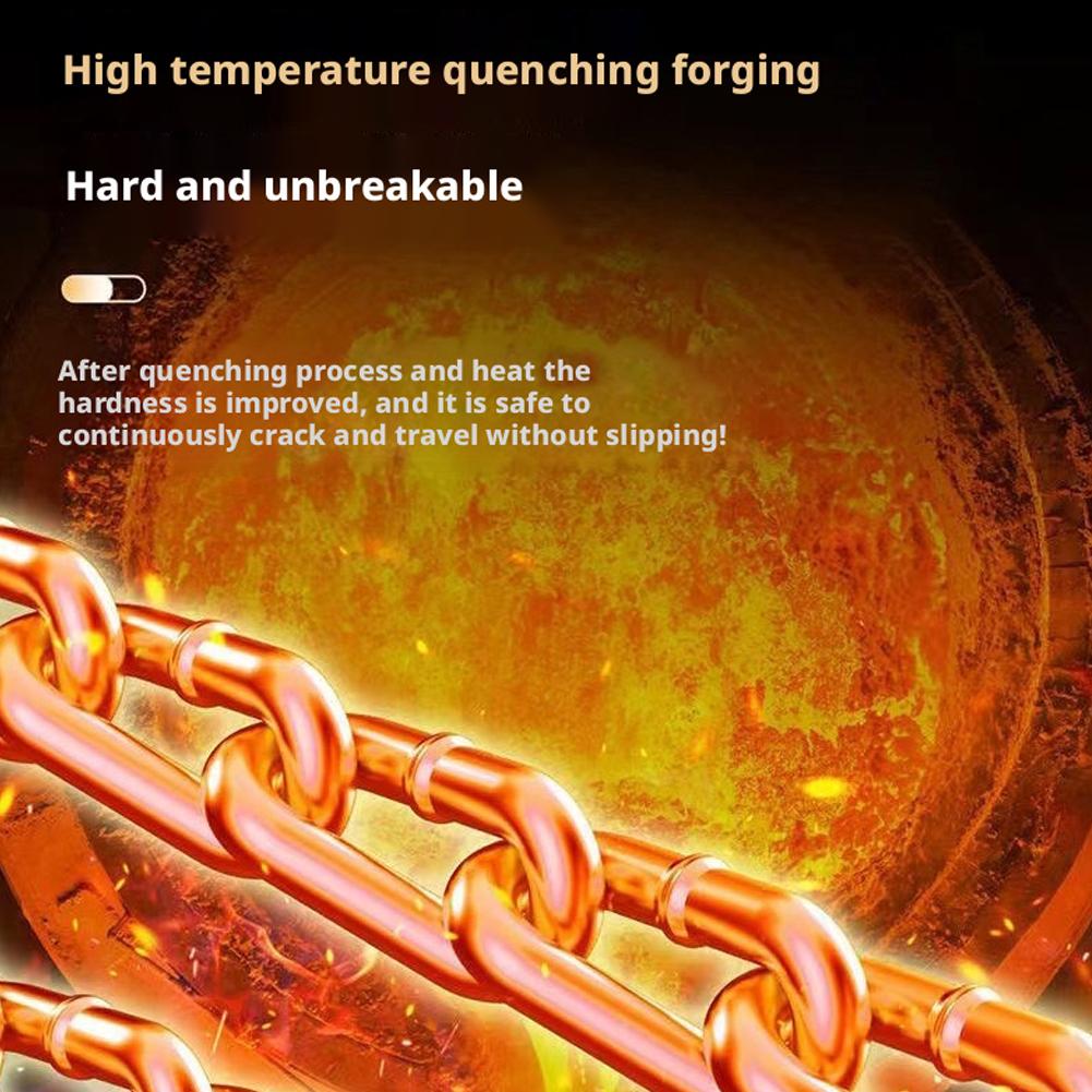 Car Anti-skid Chain SUV Small Car Off-road Vehicle Snow Tire Chain Mud Snow Thicke Not Damage The Tire Ice Breaking Anti Slip