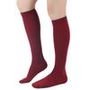 Women's Solid Color Calf-high And Knee-high Socks