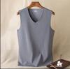 Double-Sided Soft Seamless Men's Warm Vest - Thick Brushed Base Shirt for Autumn and Winter