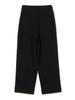 Ray Beams Women's One-Tuck Straight Pants, Black 1