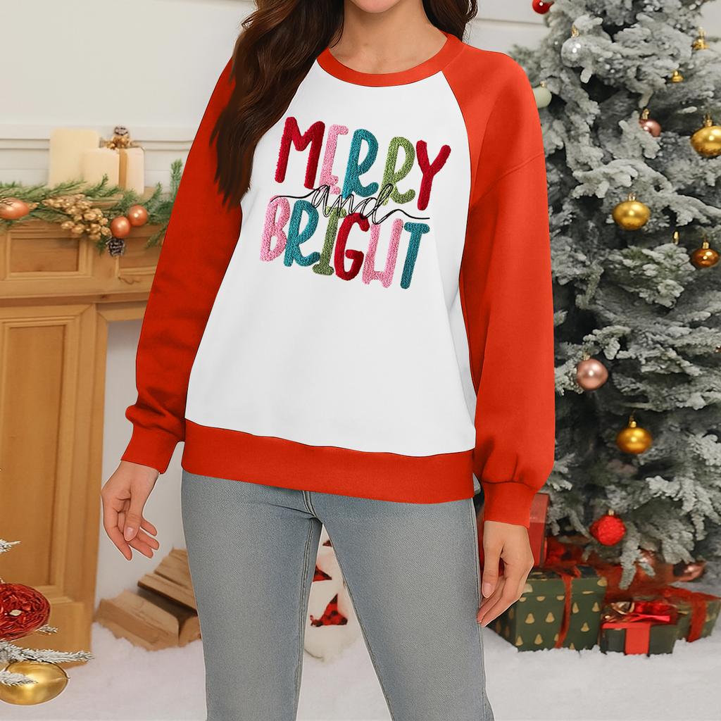 Svetry pro ženy Kulatý výstřih Pruhovaný Roztomilý Barevný blok Podzim Zima Pletené Pulovry Topy