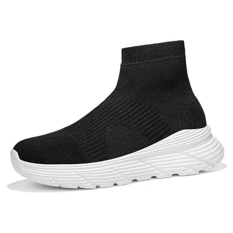 

Новая парная обувь, летящие носки, дышащая и легкая сетчатая обувь на одной педали, повседневная спортивная обувь 45