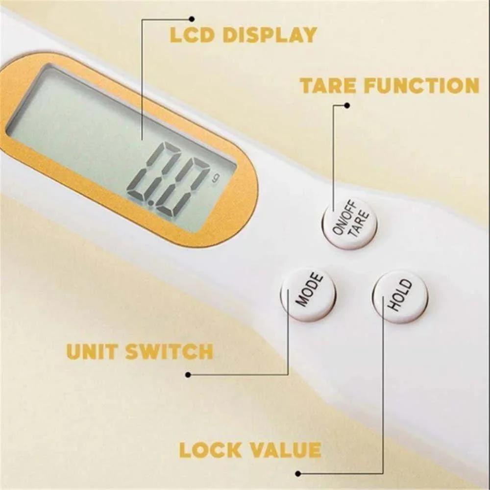 1 Pc 500g/0.1g High Precision Food Spoon Scale Household Kitchen LCD Digital Spoon Scale Baking Electronic Scale
