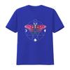 Bisexuelles Stolz T-Shirt Bi Lgbt Gay Monat Festival Flagge Mondmotte Mondphase Cottagecore Cottage Core Vintage Vielseitig
