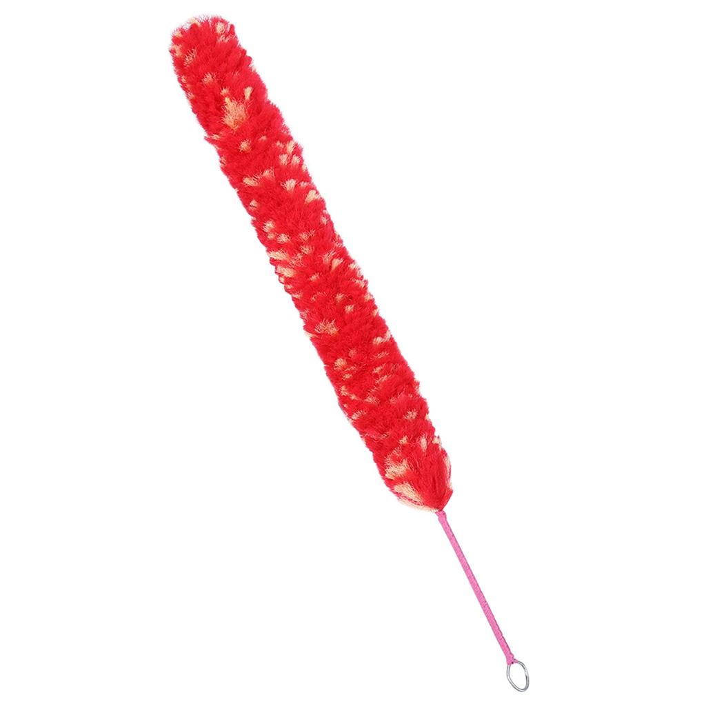 Red Nylon Practical Flute Cleaning Swab Brush Moisture Cleaner Music Instrument Parts