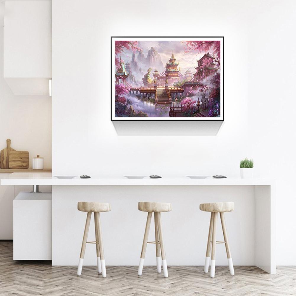 Full Drill Diamond Painting 5D DIY Palace Cross Stitch Embroidery Mosaic