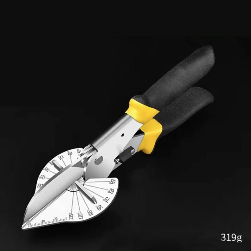 45-135/22.5-45 Degree Multi Angle Corner Scissors Mitre Wall Panel Wire Slot Cutter Plastic Pipe Hose Scissors Tool Replacement