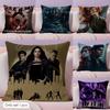 Drama SShadowhunters Cushion Cover Natural Linen Double Sided Print  Throw Pillow Case for Sofa Couch Home Decor