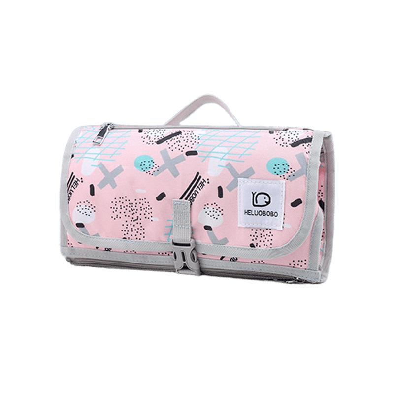 Waterproof Baby Changing Pad, Portable Diaper Changing Pads for Newborn Girl, Travel Changing Station Perfect for Baby Shower Gifts