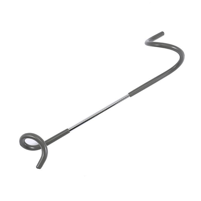 Dual-Sided Non-Slip S-Shaped Outdoor Camping Light and Clothes Hook