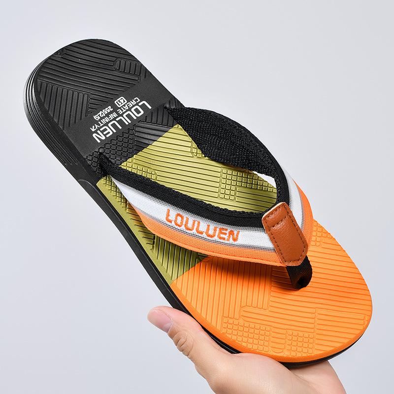 Men's 2025 Trend Non-Slip Soft Sole Flip-Flops for Outdoor Beach Wear