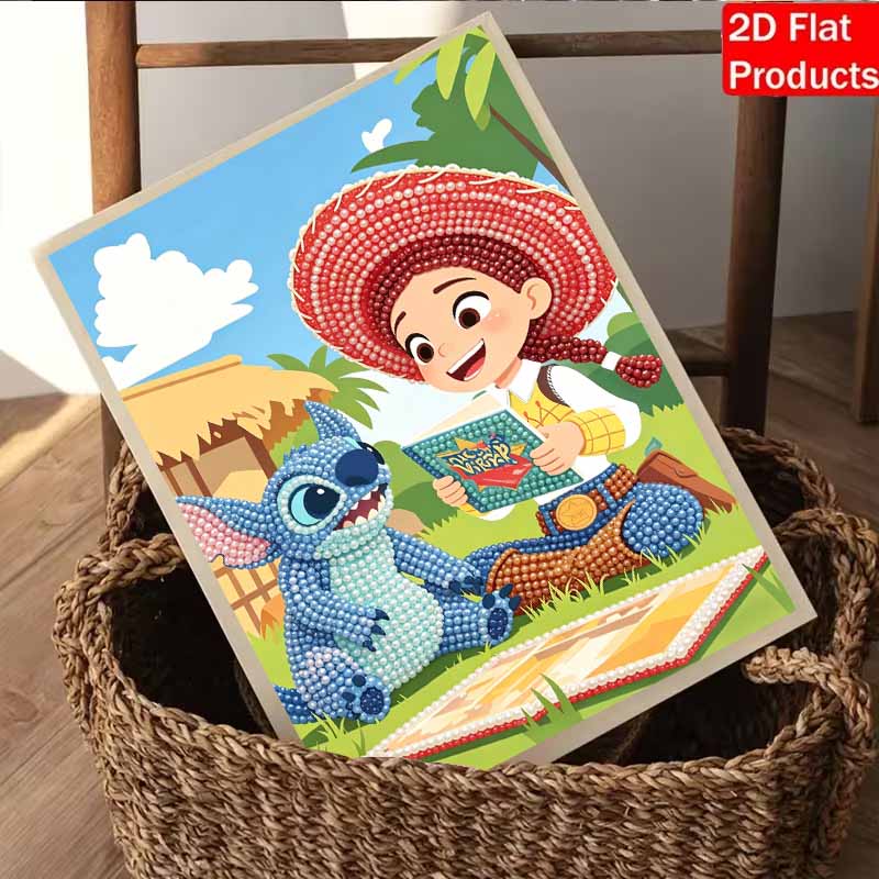 Disney Pearl Painting Toy Story Trish Art Kit Adult Beginner Home Wall Decor Special Shape