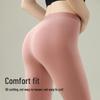 Langsha Women's Thin Seamless Antibacterial Thermal Leggings