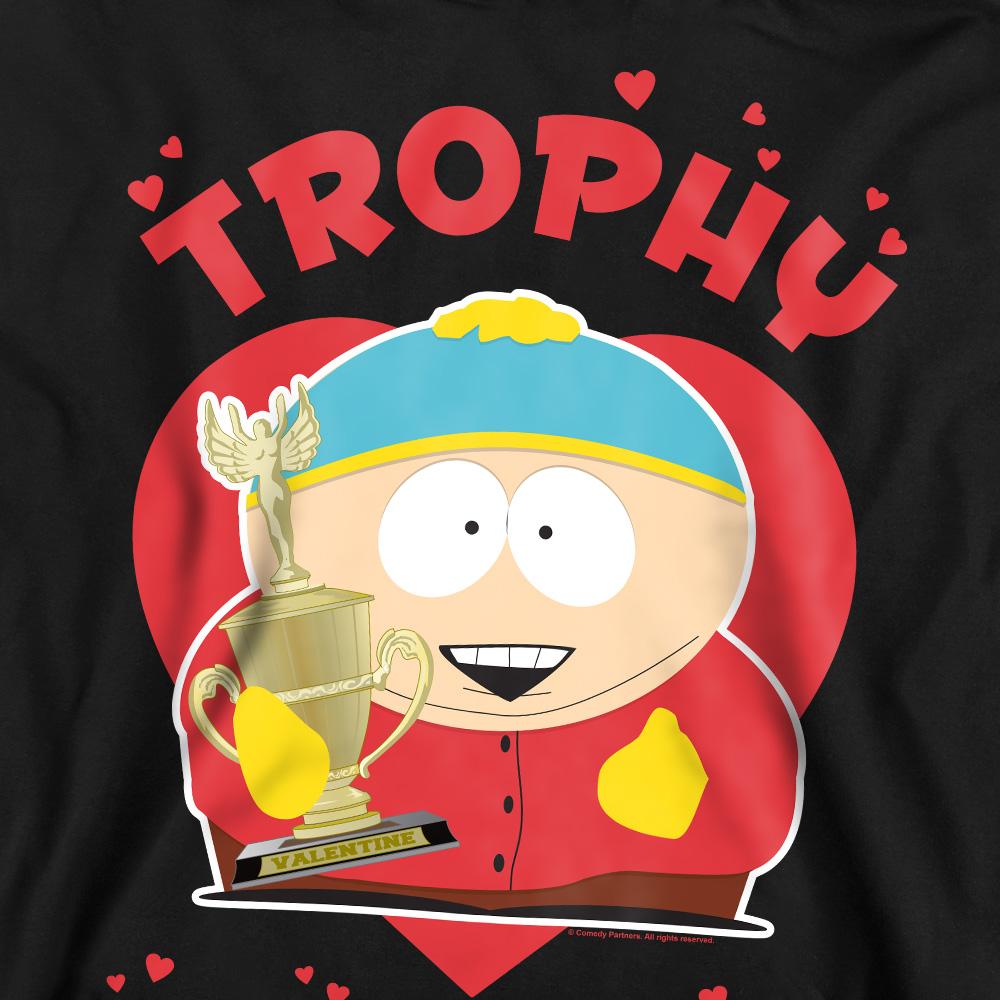 South Park Unisex Adult Trophy Boyfriend Eric Cartman Valentine`s Day Sweatshirt