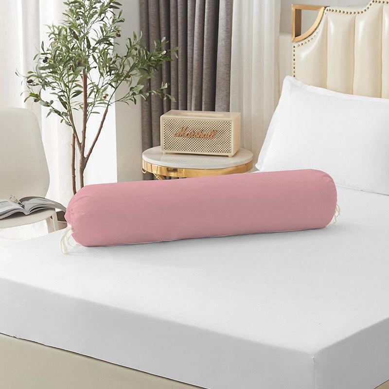 Solid Color Cylindrical Body Pillowcase for Hotels