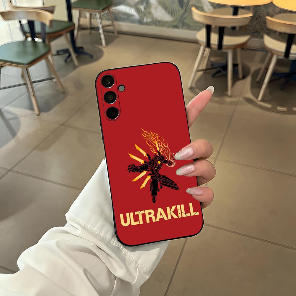 ULTRAKILL Game Phone Case For Samsung S26 S25 Edge S24 S23 S22 S21 S20 Ultra Plus Fe Galaxy Silicon Cover