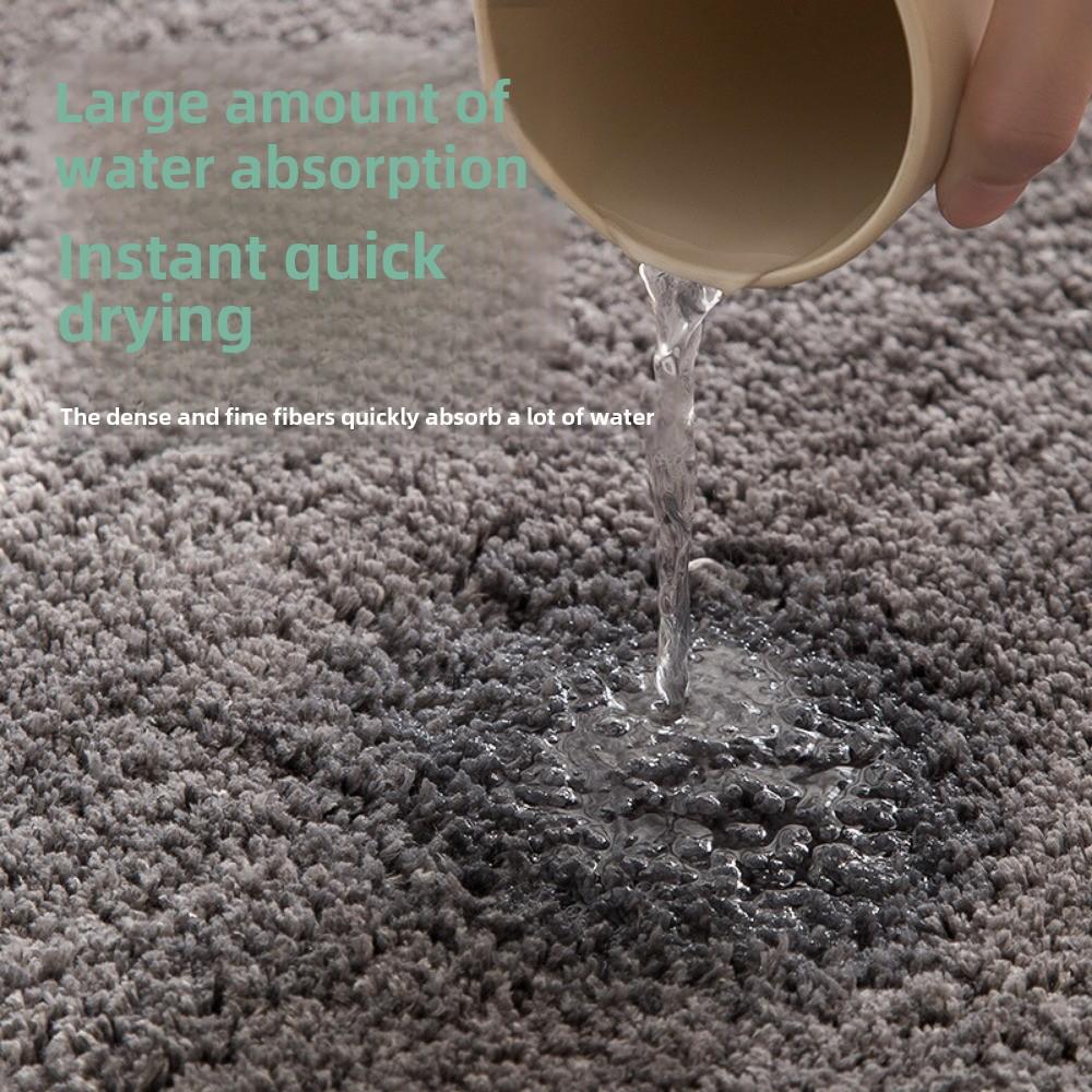 Absorbent Bathroom Non-slip Mat Door Mat Foot Mat Household Foyer Carpet