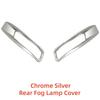 Car Upgrade Chrome Car Accessories Plated Rear Fog Lamp Cover Trim Paste Style For Toyota Corolla Altis 2014 2015 2016 2017