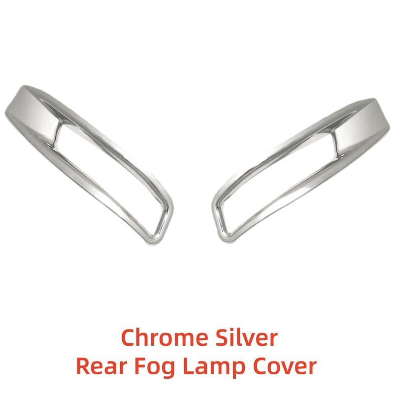 Car Upgrade Chrome Car Accessories Plated Rear Fog Lamp Cover Trim Paste Style For Toyota Corolla Altis 2014 2015 2016 2017