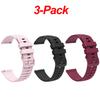 18MM 20MM 22MM Silicone Watch Band For TicWatch Pro 3 Ultra Strap For TicWatch GTW/GTX/S2/E2/E3/GTH Replacement Soft Bracelet
