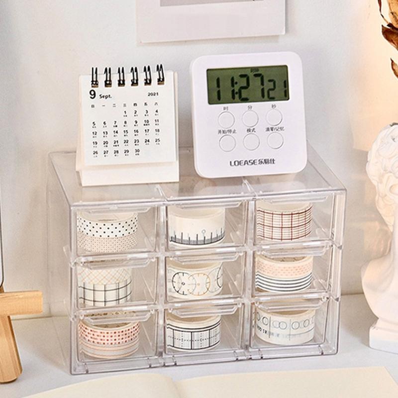 Fashionable Space Saving Undergarment Storage Box with Clear Designs and Customizable Compartments Daily Use Items